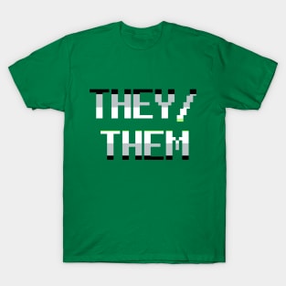 they/them (agender) T-Shirt